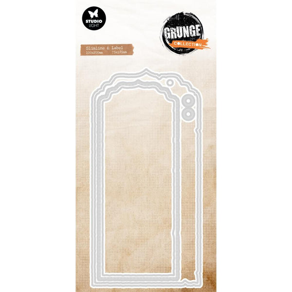 Big Labels Slimline Die Set | Grunge Collection