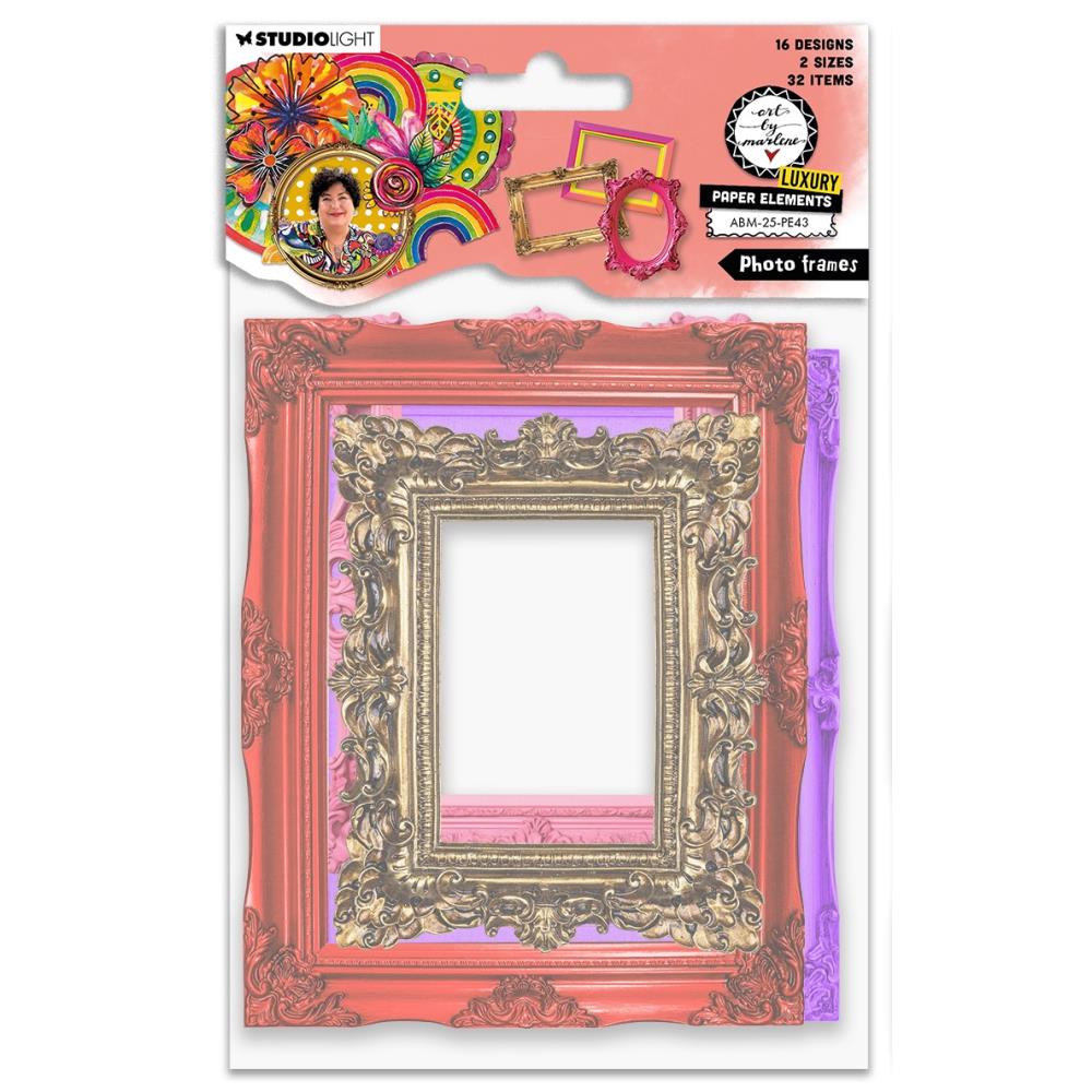 Photo Frames Paper Elements | Art by Marlene
