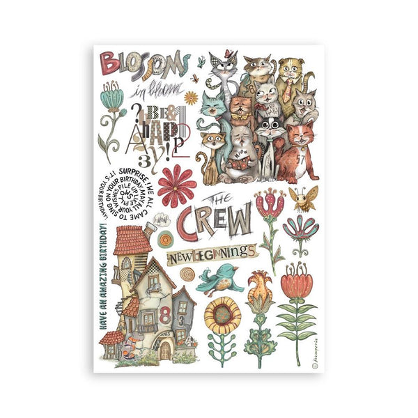 {coming soon!} Furry Friends A5 Washi Pad | Antonis Tzanidakis