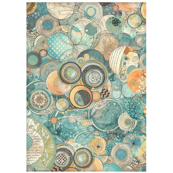 {coming soon!} Harmony of Circles & Textures A4 Rice Paper | Furry Friends