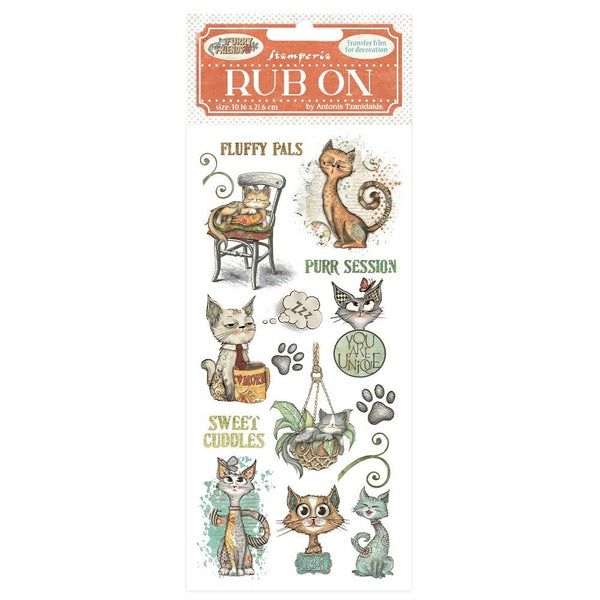 {coming soon!} Furry Friends Rub-ons | Antonis Tzanidakis