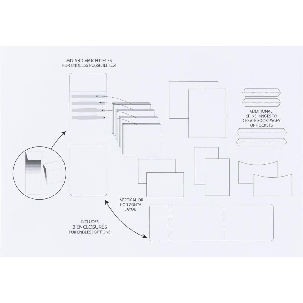 Create-An-Album 6x8 Foundation Inserts