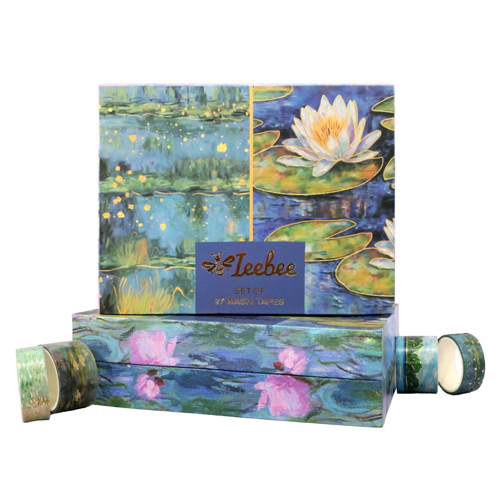 Monet's Garden 27-Roll Washi Tape Set