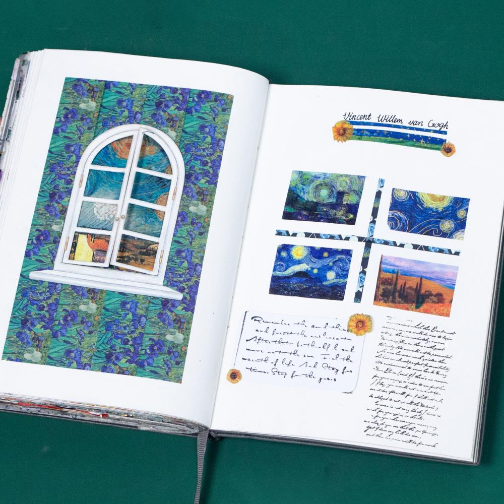 Van Gogh 36-Roll Washi Tape Set