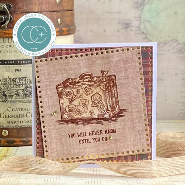 Travel Luggage Clear Stamp Set | Oliver's Adventures