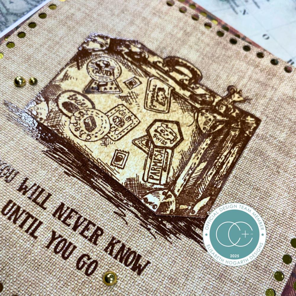 Travel Luggage Clear Stamp Set | Oliver's Adventures