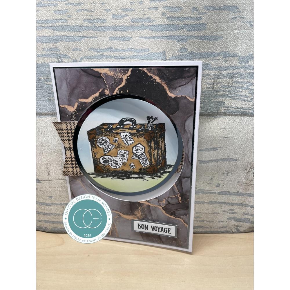 Travel Luggage Clear Stamp Set | Oliver's Adventures