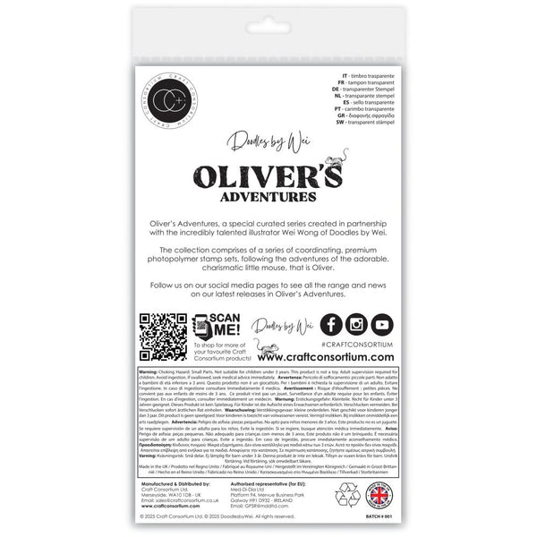 Searching Clear Stamp Set | Oliver's Adventures