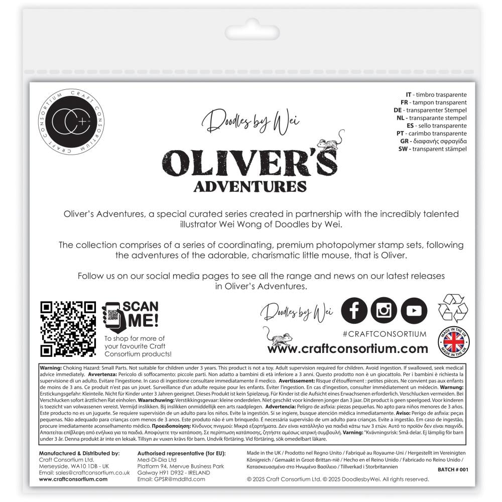 Lost Clear Stamp Set | Oliver's Adventures