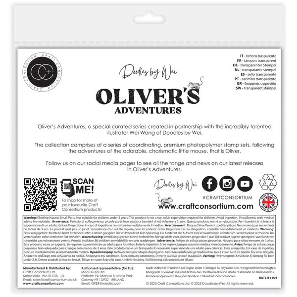 Lost Clear Stamp Set | Oliver's Adventures