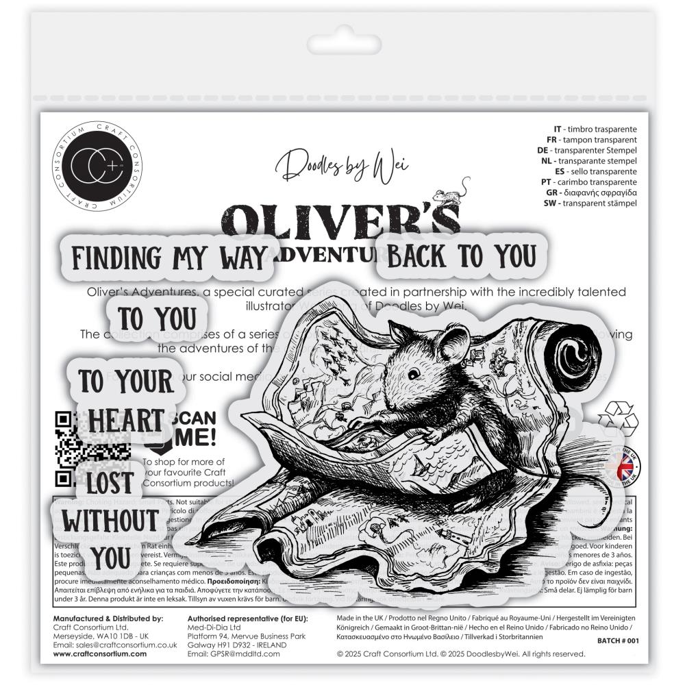 Lost Clear Stamp Set | Oliver's Adventures