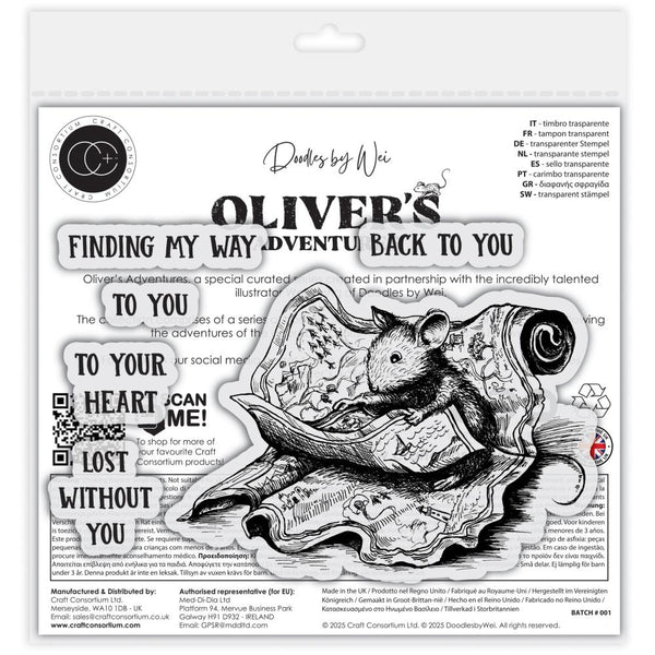 Lost Clear Stamp Set | Oliver's Adventures