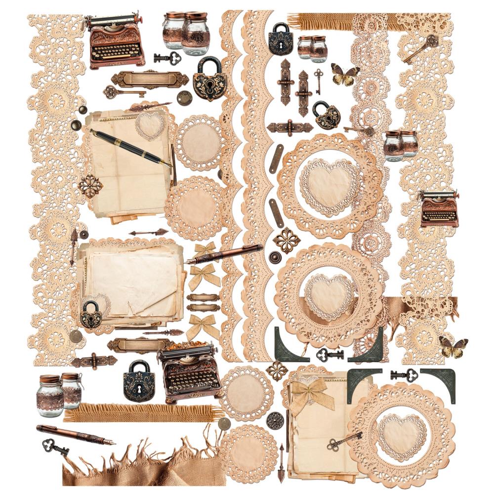 Nostalgic Memories Laser Cut Outs