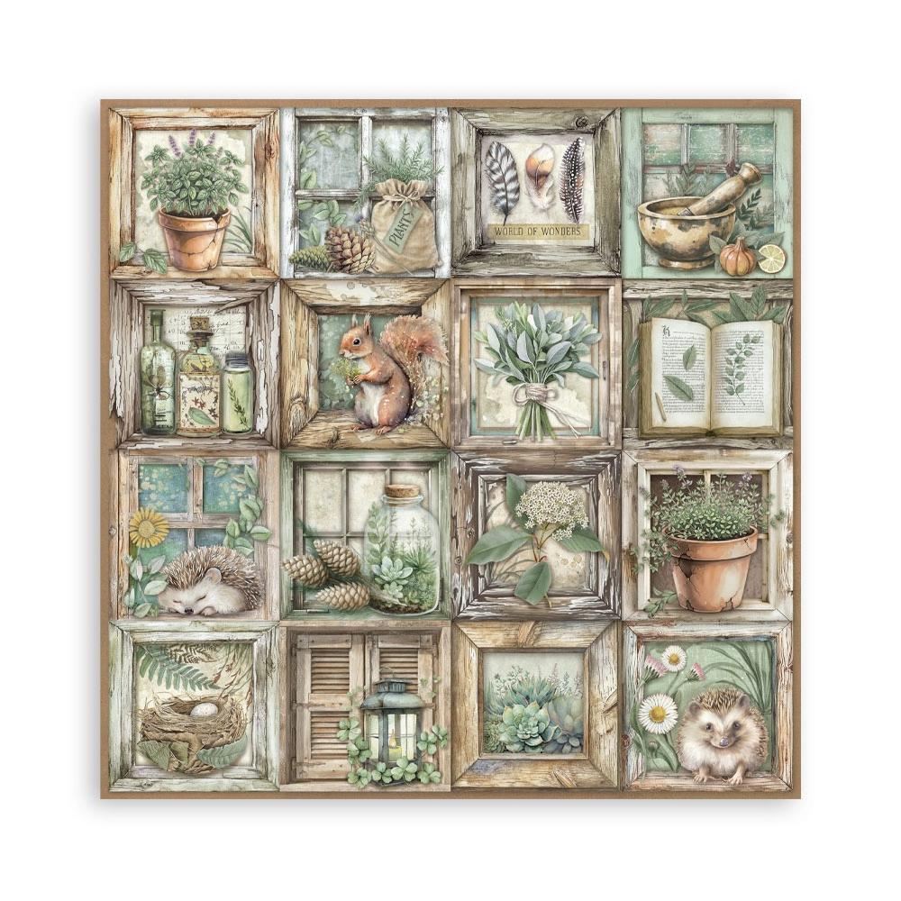 Herbarium Silvae 12x12 Single-Sided Paper Pad