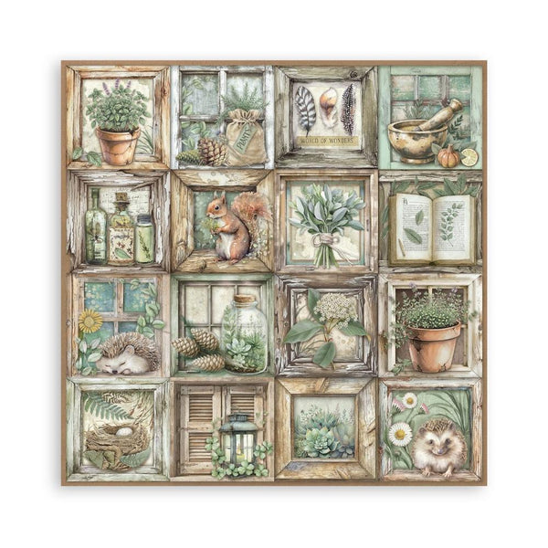 Herbarium Silvae 12x12 Single-Sided Paper Pad