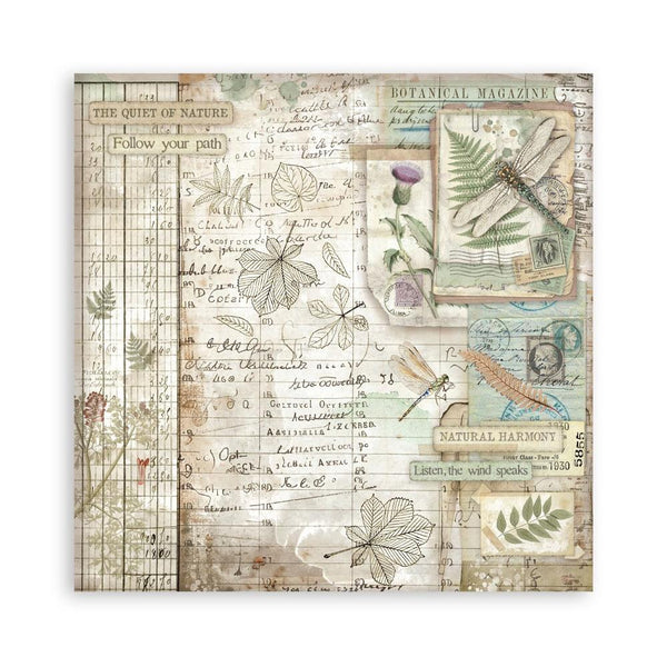 Herbarium Silvae 12x12 Single-Sided Paper Pad