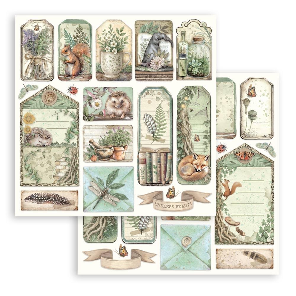 Herbarium Silvae 8x8 Double-Sided Paper Pad