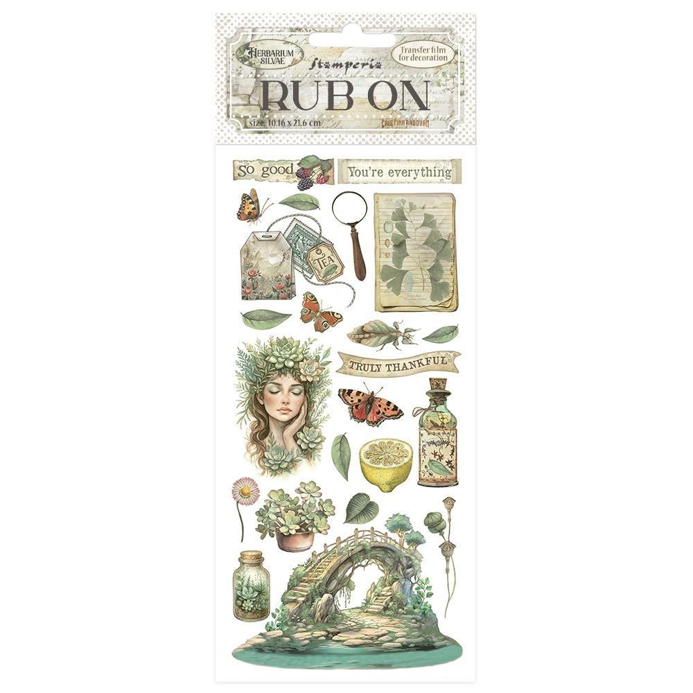 Herbarium Silvae 4x8.5 Rub-on Transfers