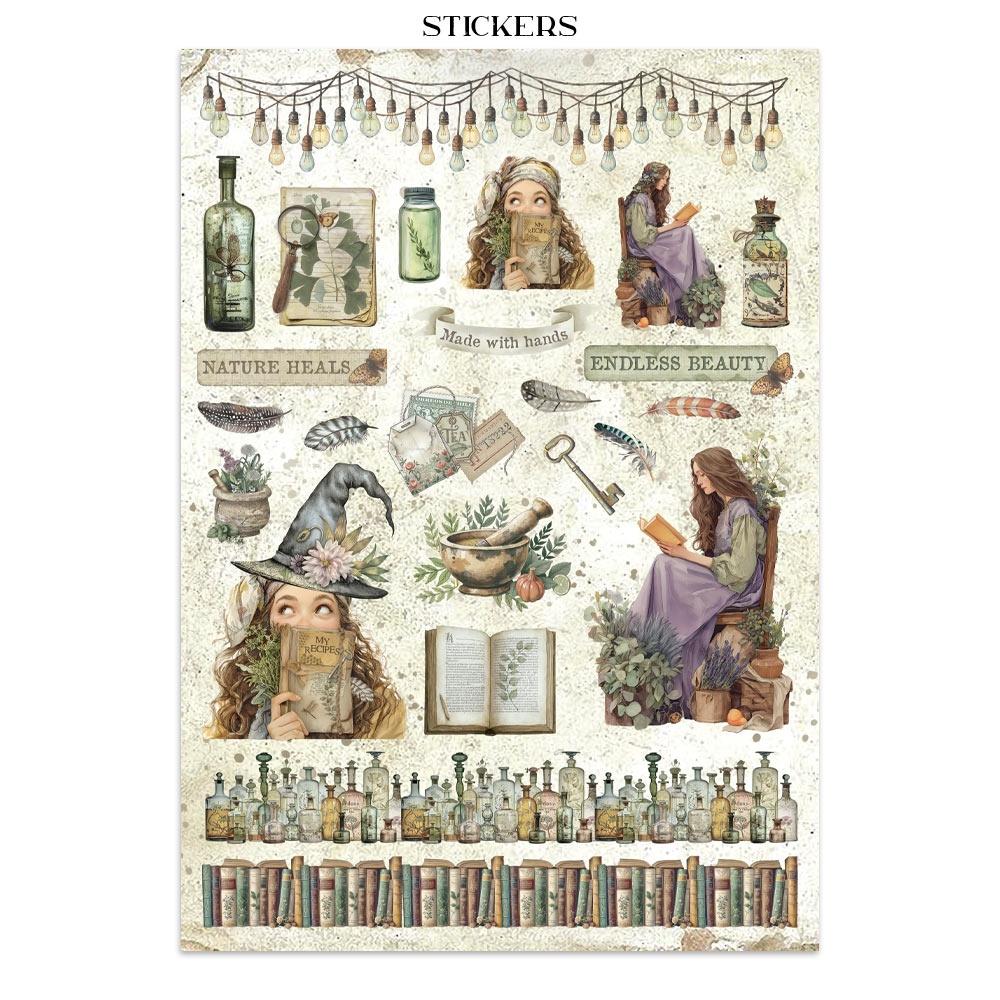 Herbarium Silvae Junk Journal Ephemera Book