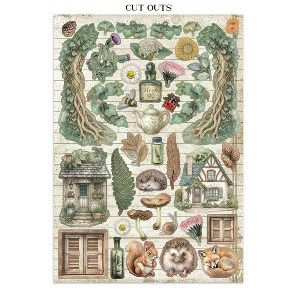 Herbarium Silvae Junk Journal Ephemera Book