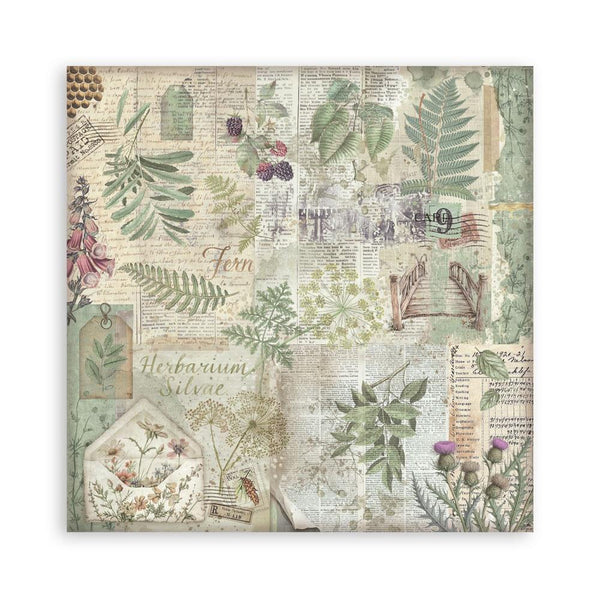{coming soon!} Herbarium Silvae Backgrounds 12x12 Double-Sided Paper Pad