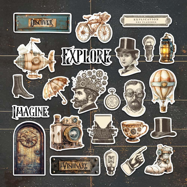 Visionaries Ephemera Die Cuts