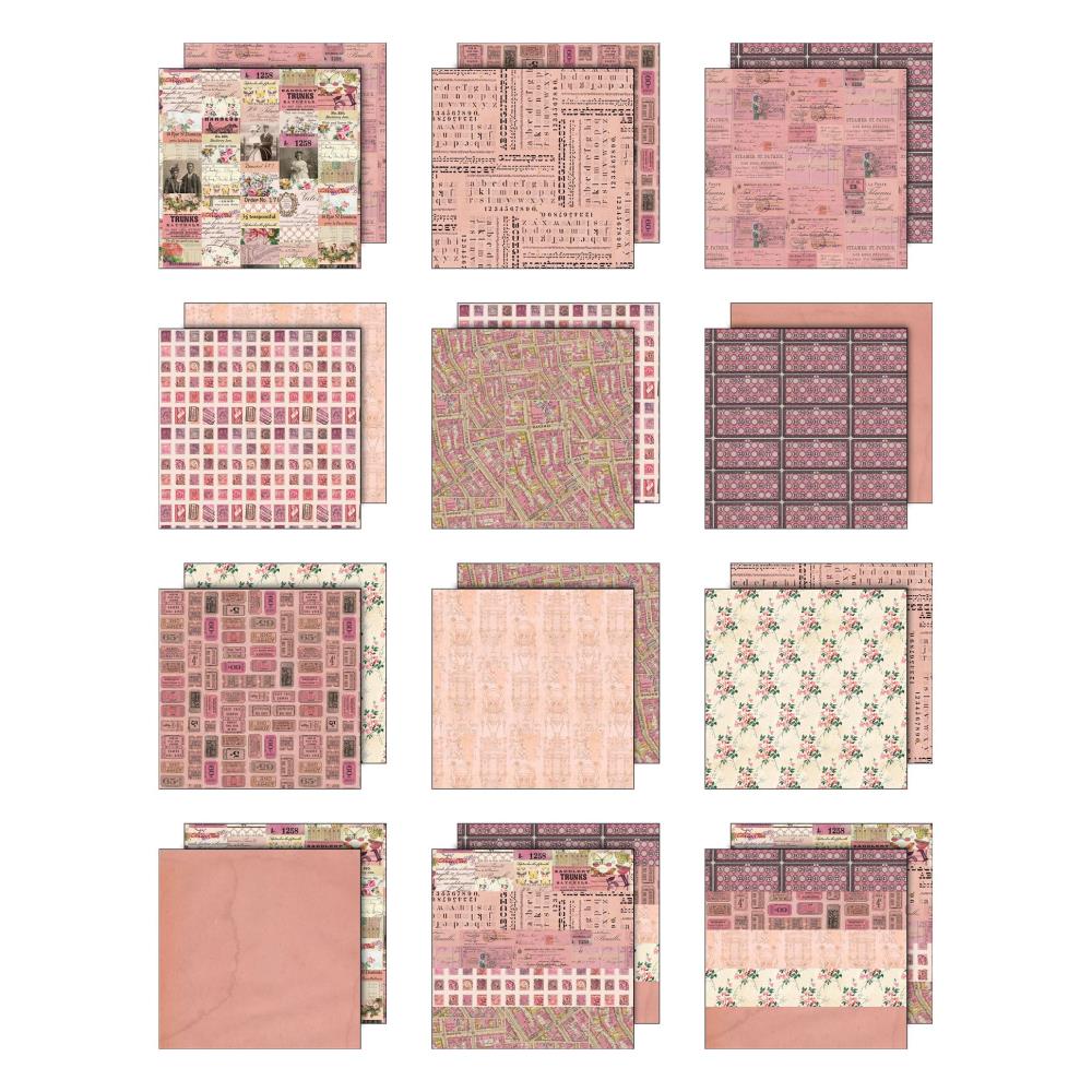 {coming soon!}  Palette Collection: Pink | 8x8 Double-Sided Cardstock Paper Pack | idea-ology