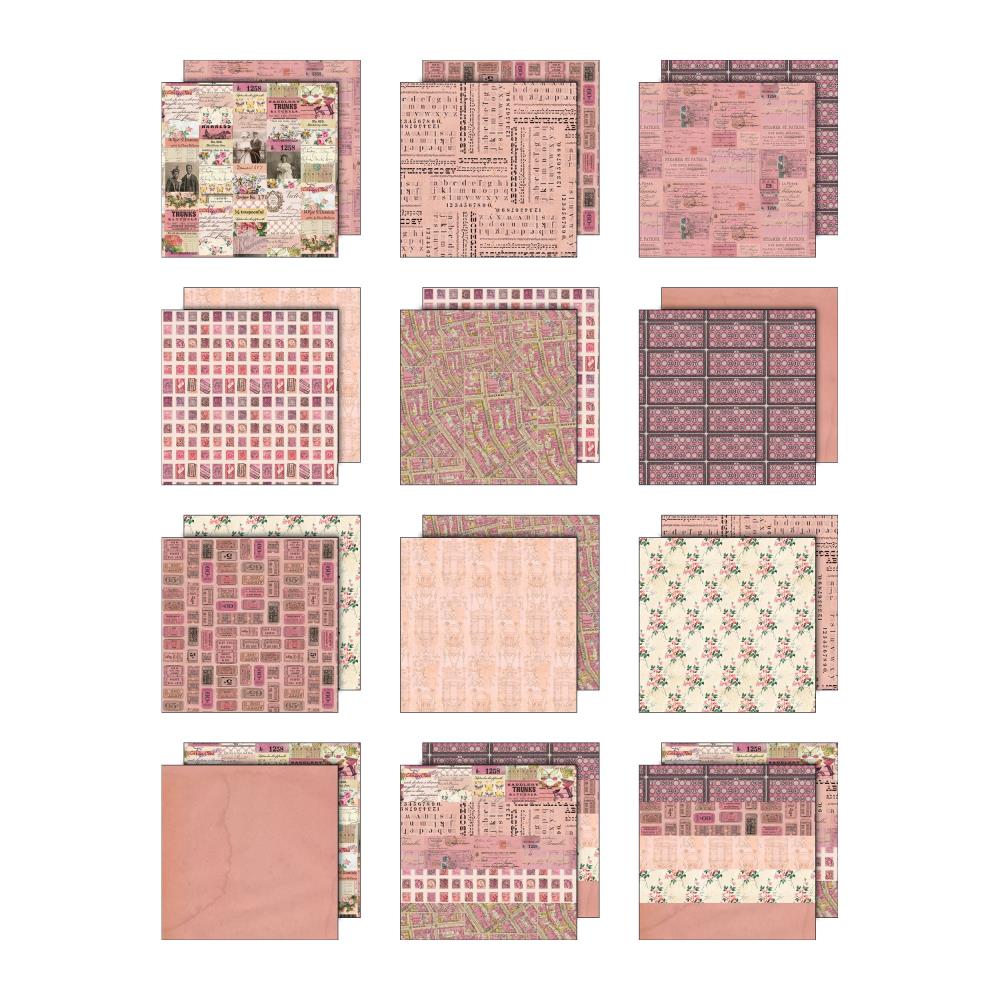 {coming soon!}  Palette Collection: Pink | 12x12 Double-Sided Cardstock Paper Pack | idea-ology