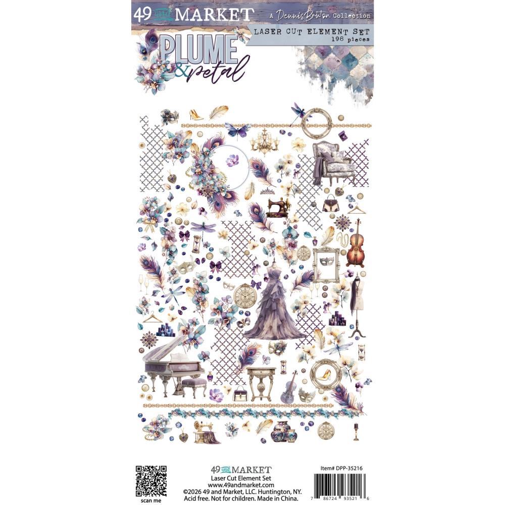 Plume & Petal Laser Cut Elements