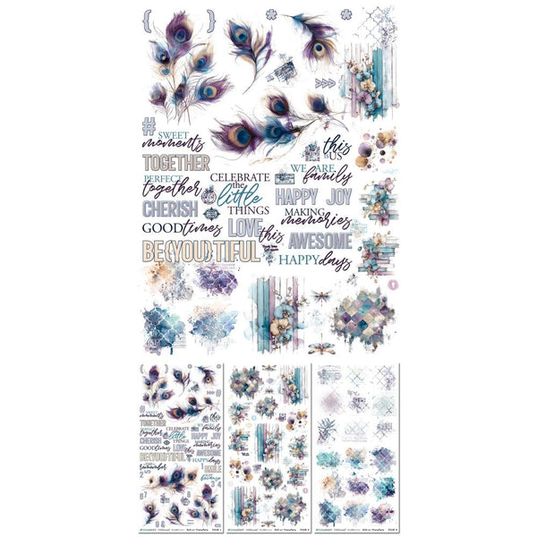 Plume & Petal 6x12 Blendable Rub-On Transfer Set {preorder: eta early-mid Feb}