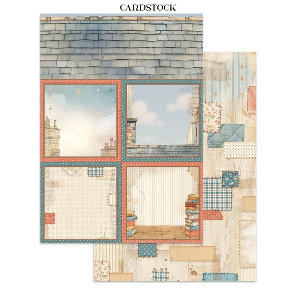 Family Junk Journal Book | Backgrounds, Stickers, and Cut-outs