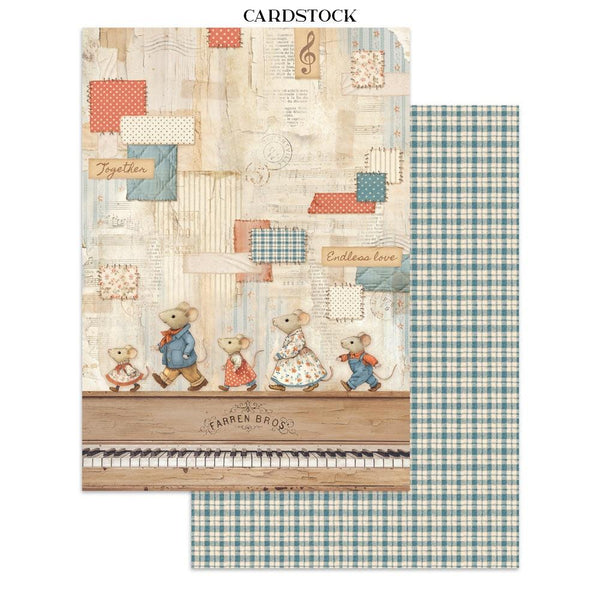 Family Junk Journal Book | Backgrounds, Stickers, and Cut-outs