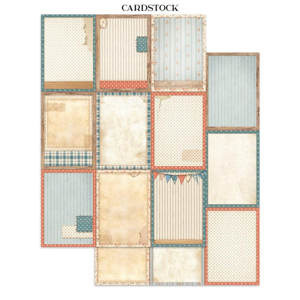 Family Junk Journal Book | Backgrounds, Stickers, and Cut-outs