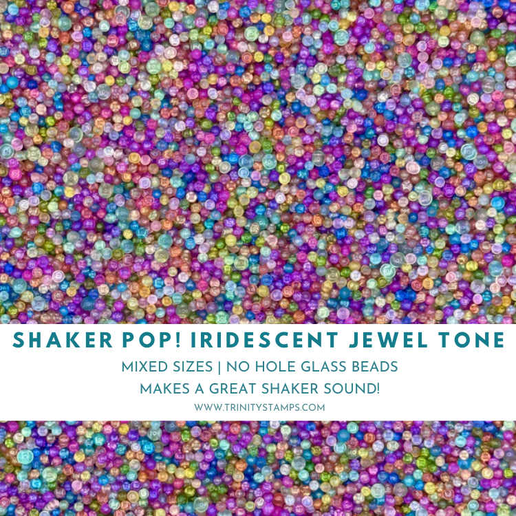 Iridescent Jewel Tone Shaker Pop! Embellishments