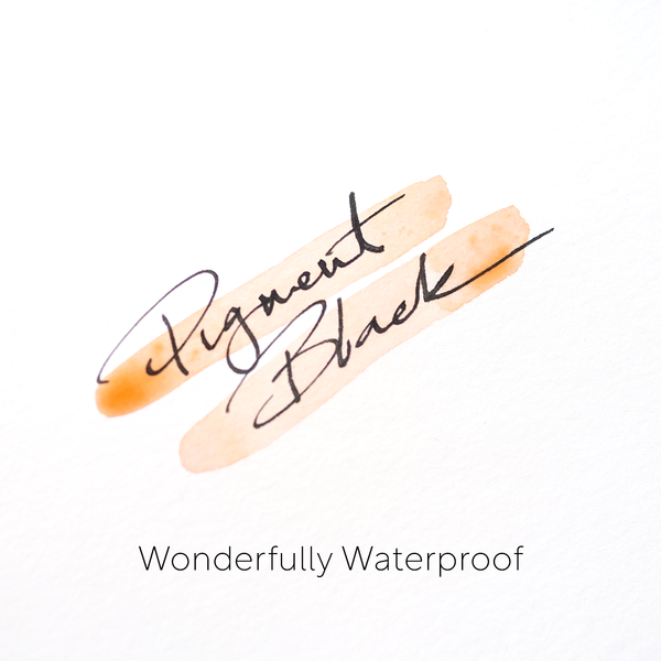 Pigment Black Fountain Pen Ink
