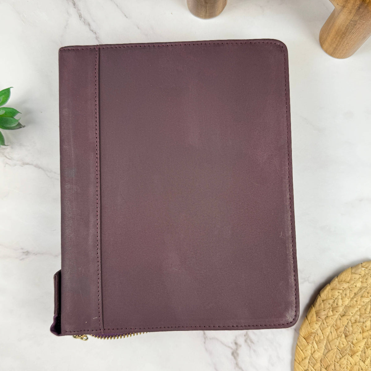 Sugar Plum Zippered 24-Pen Case