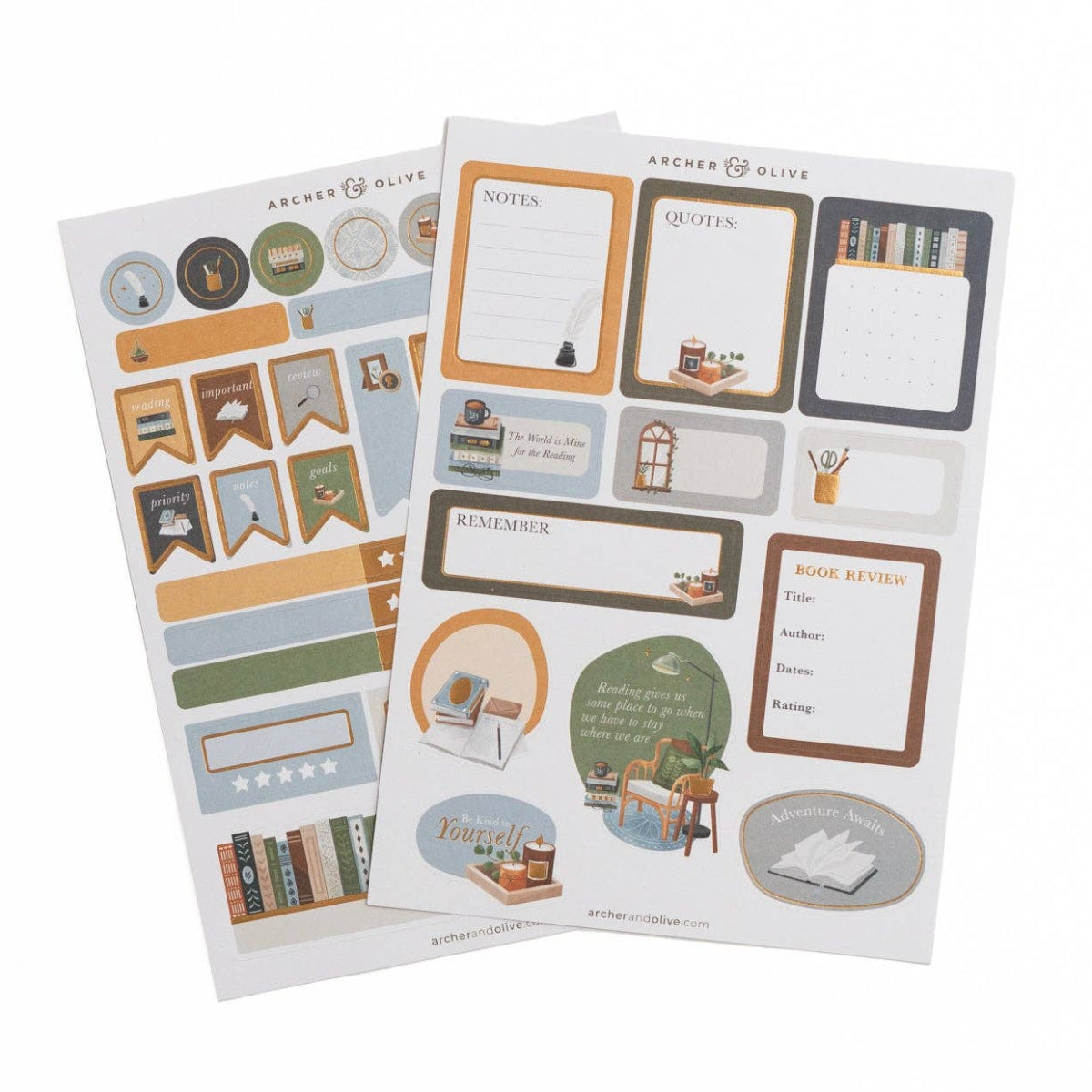 Storybook Planner Stickers