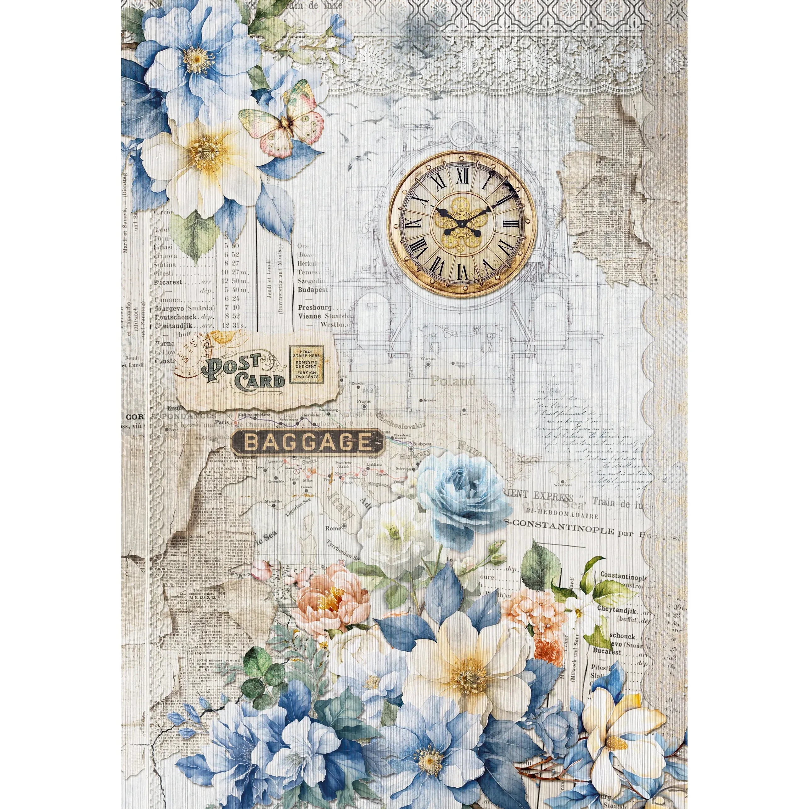 Eastern Journey A4 Deluxe Paper Silver & Vellum Dual Pack