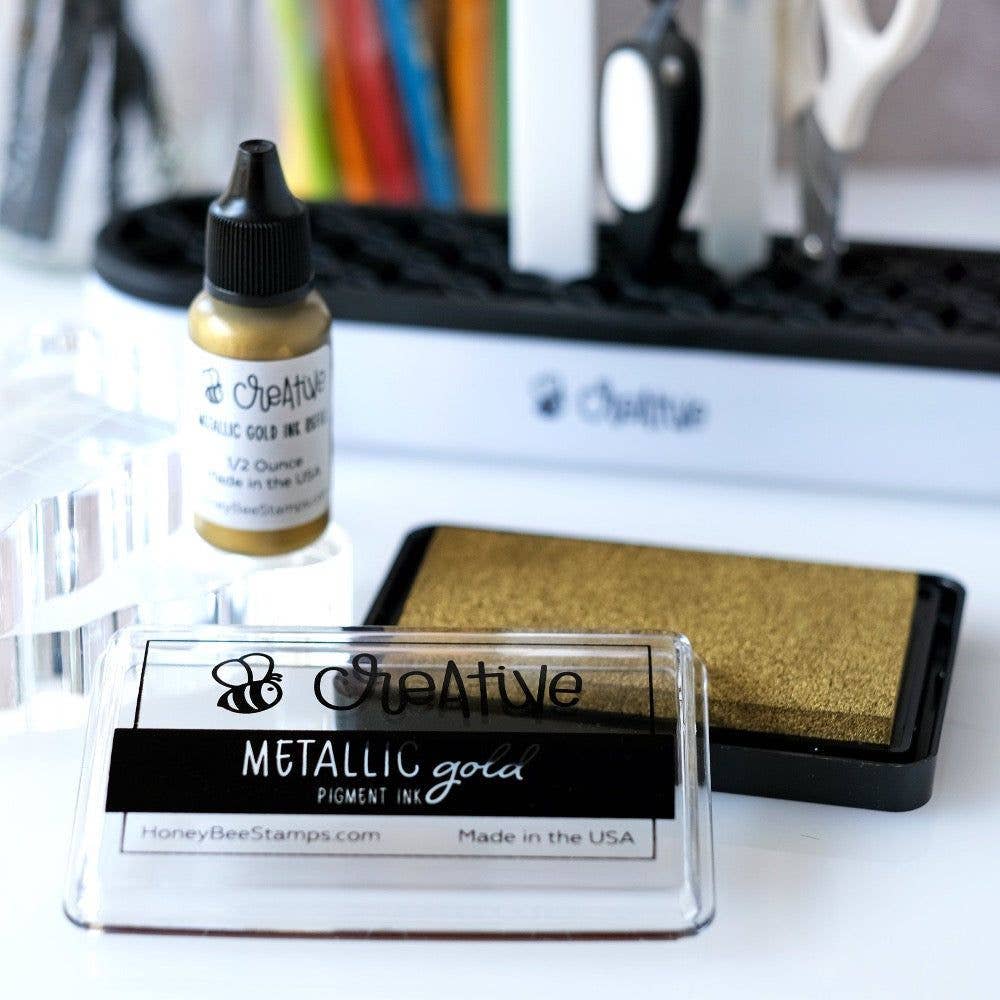 Metallic Gold Pigment Ink Pad