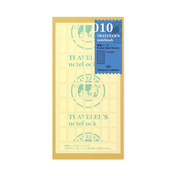 010 Double-Sided Stickers| Traveler's Notebook Refill Accessories {Regular Size}