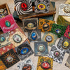 Handcrafted Vintage-Inspired Cabochon Pins/Pendants