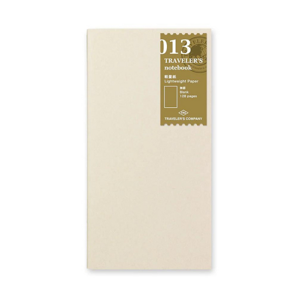 013 Lightweight Paper | Traveler's Notebook Refills {Regular Size}
