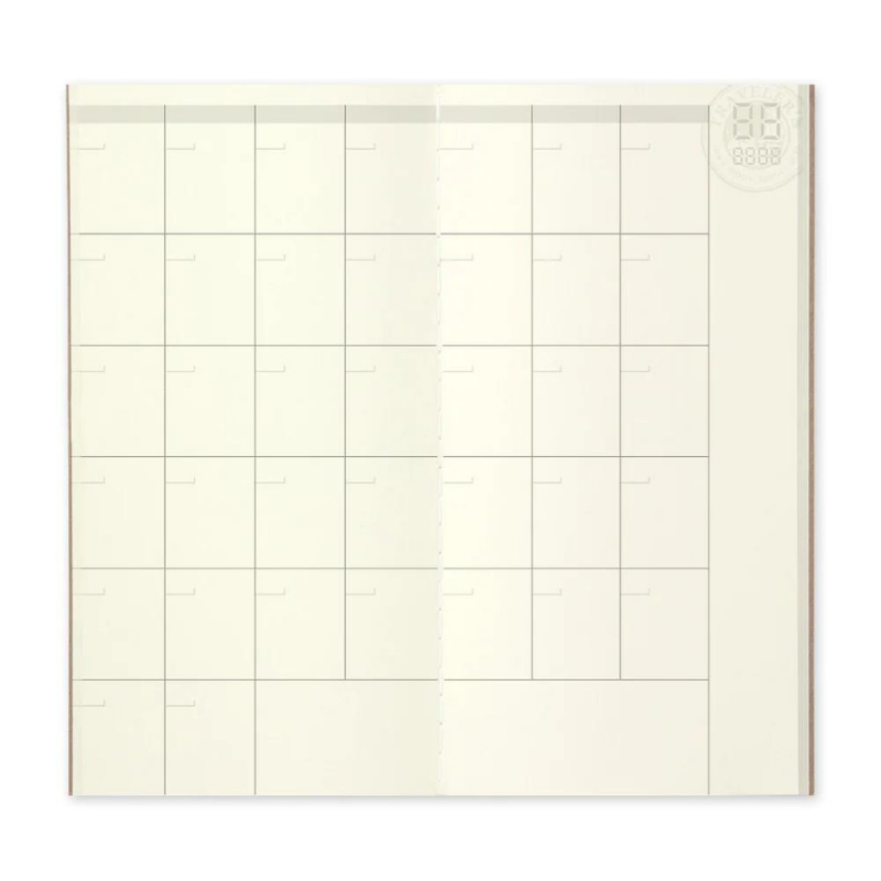 017 Undated Monthly | Traveler's Notebook Calendars + Planners {Regular Size}