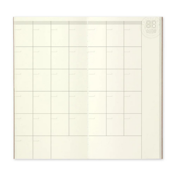 017 Undated Monthly | Traveler's Notebook Calendars + Planners {Regular Size}