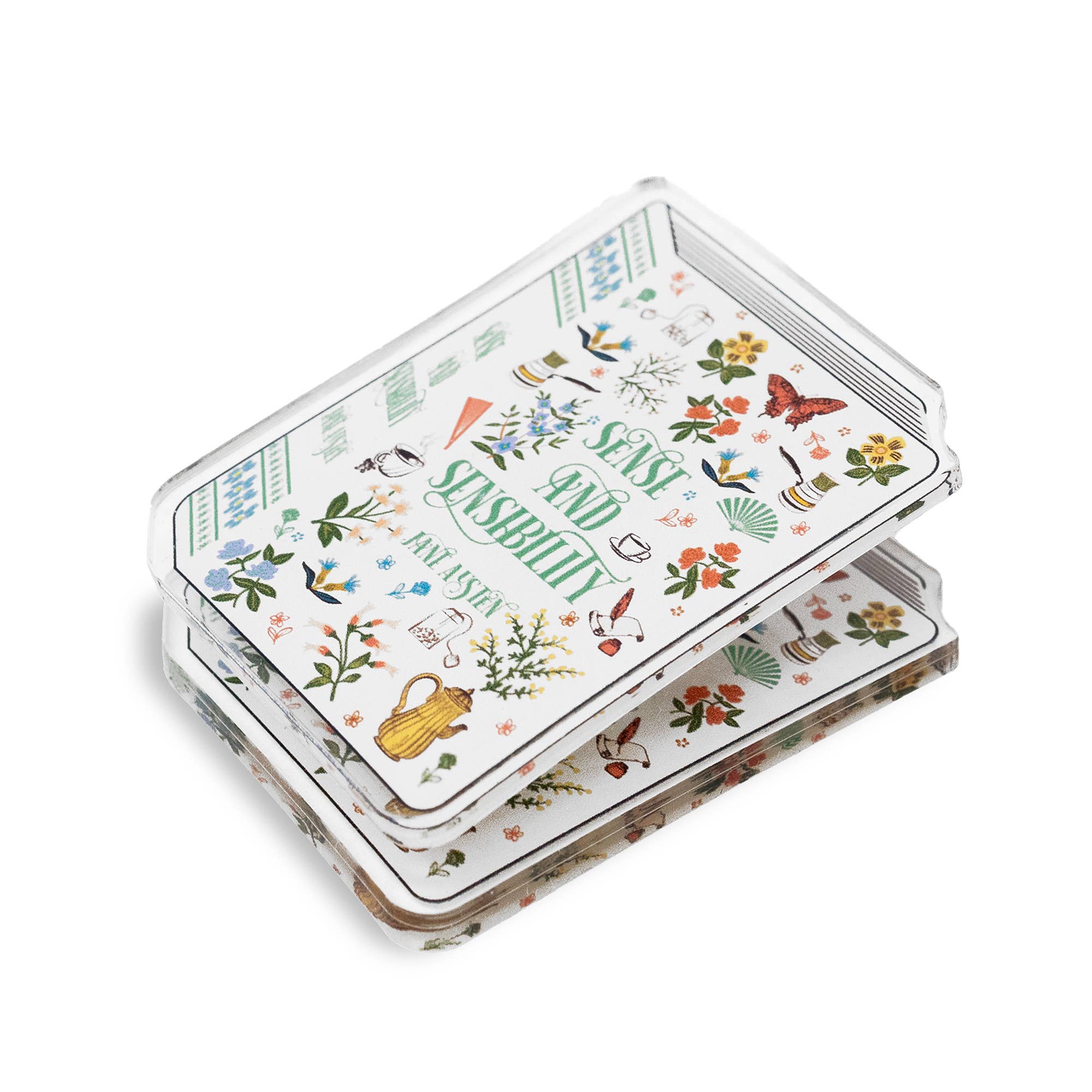 Jane Austen Acrylic Clip Set