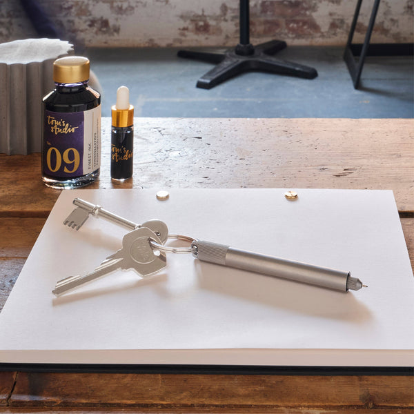 Titanium Lumos Refillable Multifunction Pen