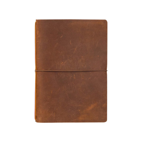 Brown Explorer Refillable Leather Journal