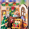 Christmas Fireplace Diorama Kit