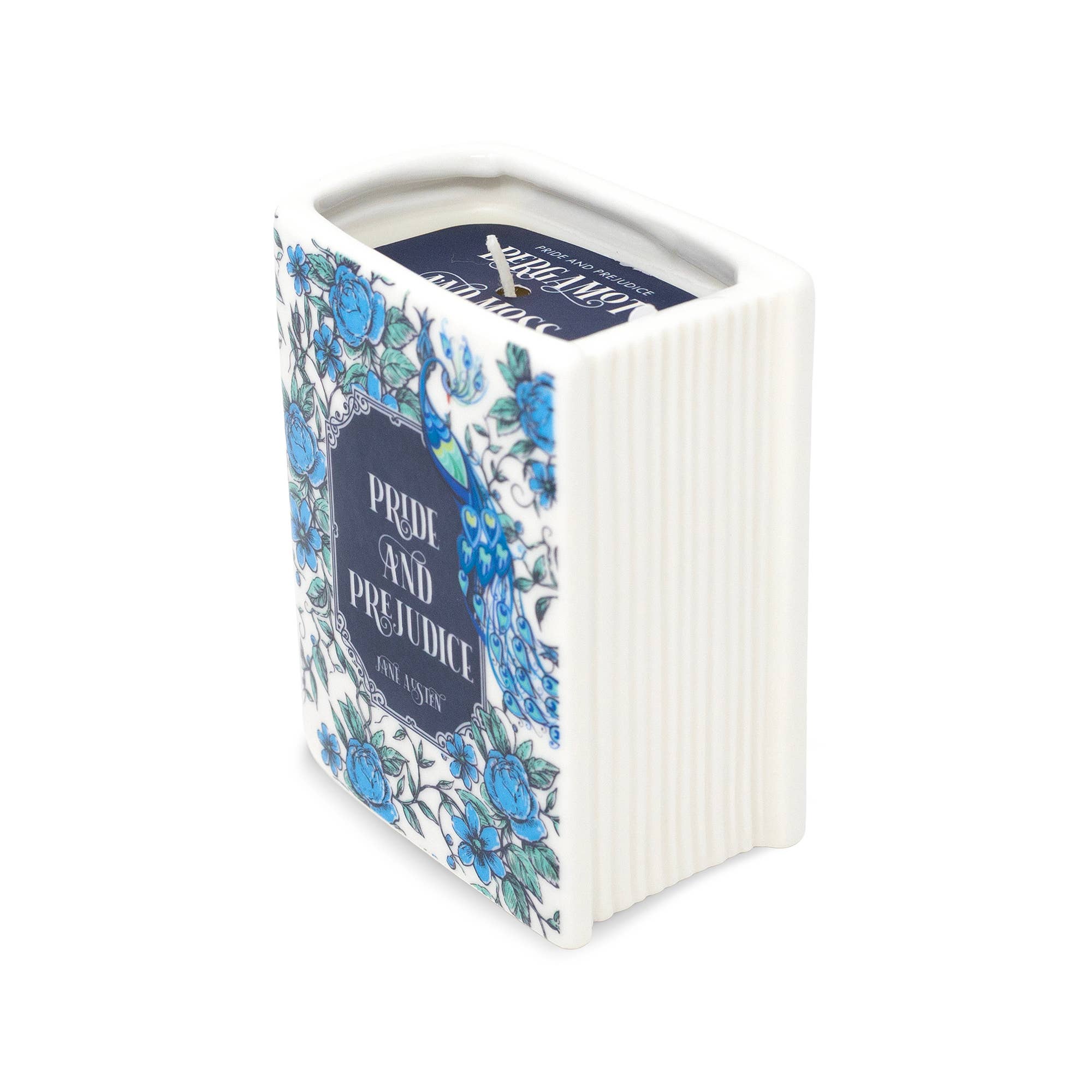 Pride and Prejudice Book Candle | Bergamot & Moss