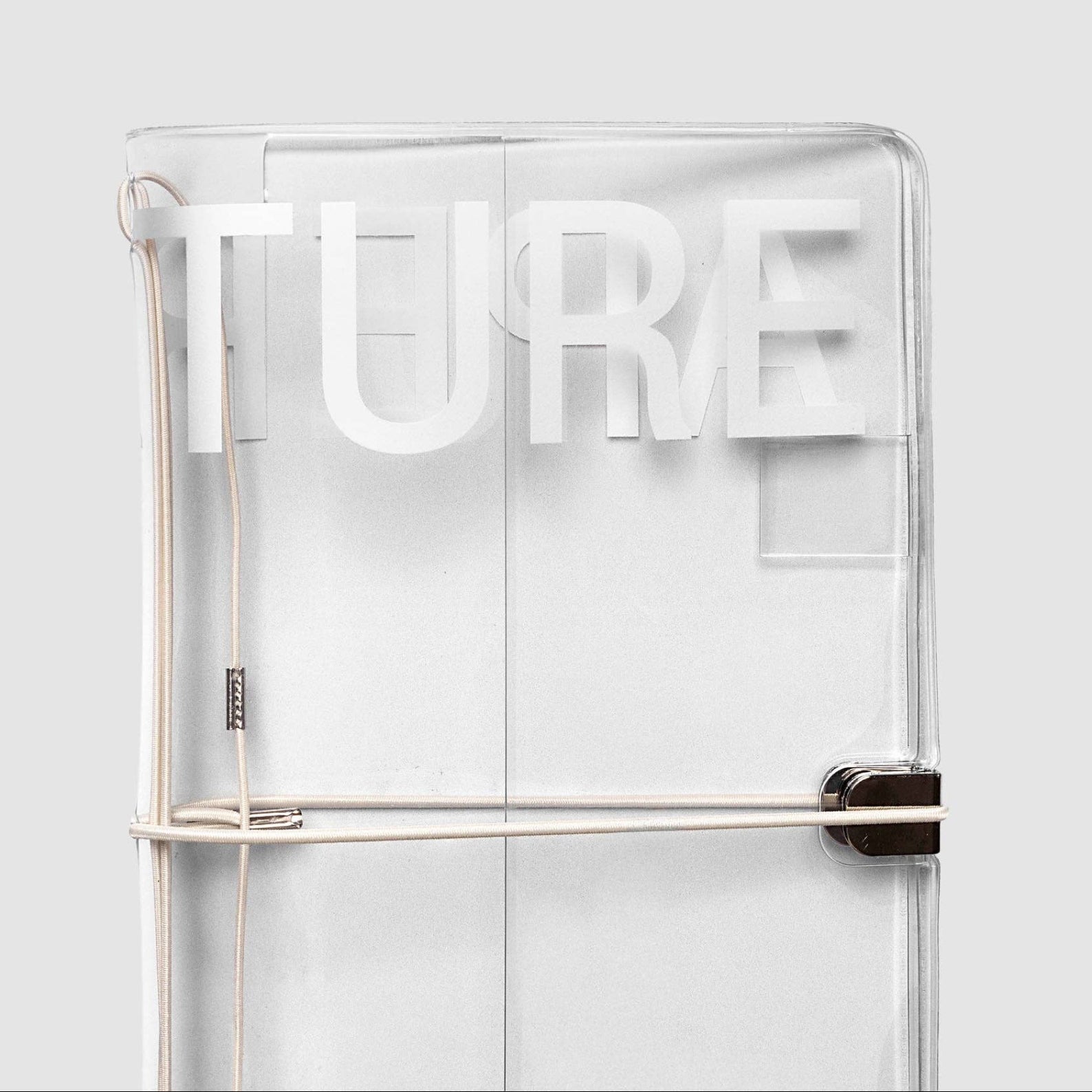 {coming soon!} Aperture Clear Vinyl Travel Notebook Cover